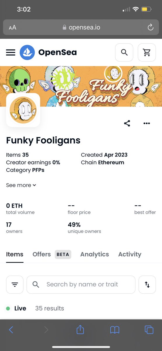 FunkyFooligans's tweet photo. We are minting! ❤️ 35 mints and 17 owners! Thankyou for joining us! 

Lets make fools happy. Lets dance to neon hearts! 

1x @SavedSoulsNFT giveaway is happening!

#NFT #NFTs #nakamigos #SavedSoulsNFT #SavedSouls #AKCB #TKND #FunkyFooligans #Degen #nftcollectors #nftcollector https://t.co/Z4aNw25oyJ