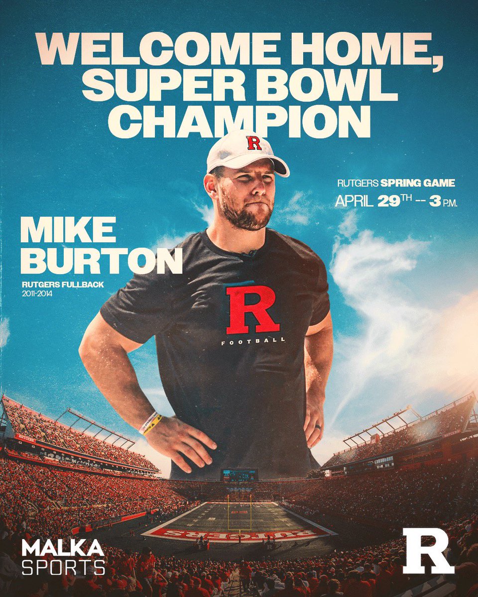 Back on the Banks! <a href="/RFootball/">Rutgers Football 🪓</a> Spring Game 4/29.