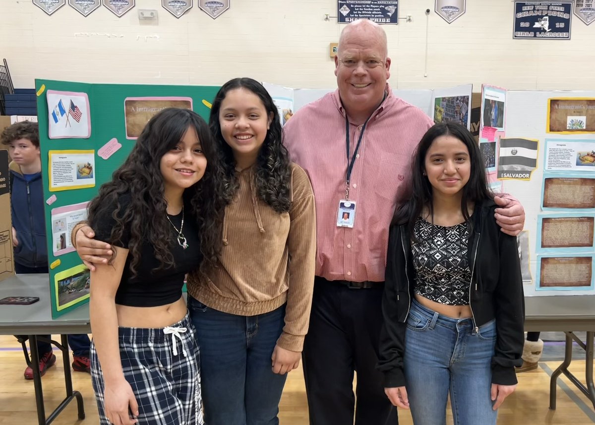 mlopezwalters's tweet photo. Just heard the fantastic news that ESM students Deisy Camey Alvarado, Angela Rojas, and Yajavi Sosa Villeda have won Civic Readiness awards today! I couldn't be more proud. ¡Estoy muy orgullosa de ustedes! #ENL #esmsharks #civicreadiness https://t.co/yHa6wECHn6