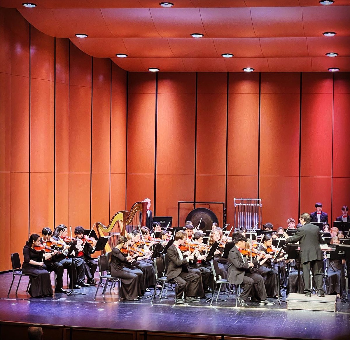 GHS Symphonic Orchestra at Penn performing for ISSMA State Qualifiers contest. #issma2023