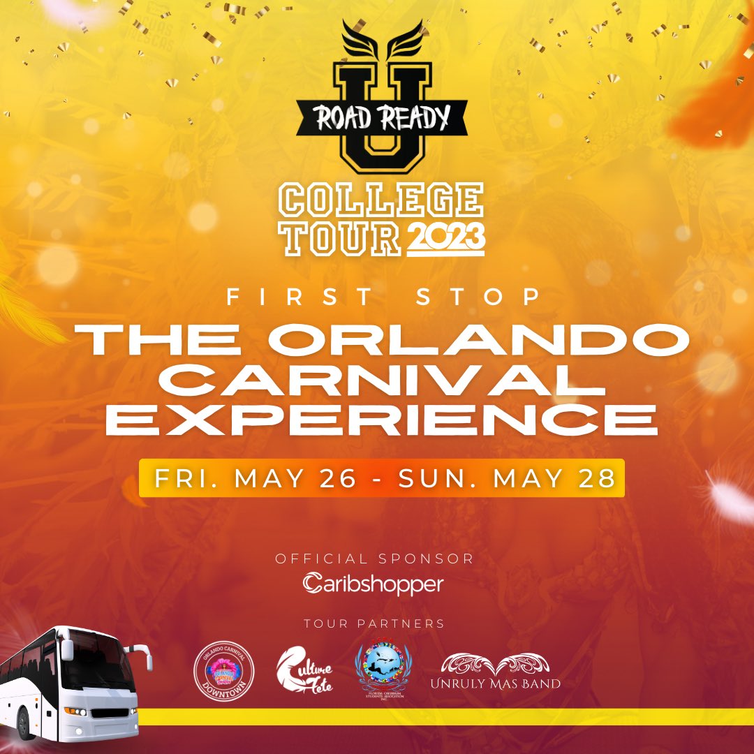 RoadReadyTV's tweet photo. THIS ONE’S FOR U! 🫵🏽🤪

The Road Ready Carnival Reality Show is handpicking daring and dynamic College and University students for the Global Carnival experience of a lifetime! 🤩

ROAD READY U
1 Tour: 5 cities‼️ ⁣
Stay tuned for more details on how you can #JoinTheExperience 🥳 https://t.co/Rs41D8Skyt