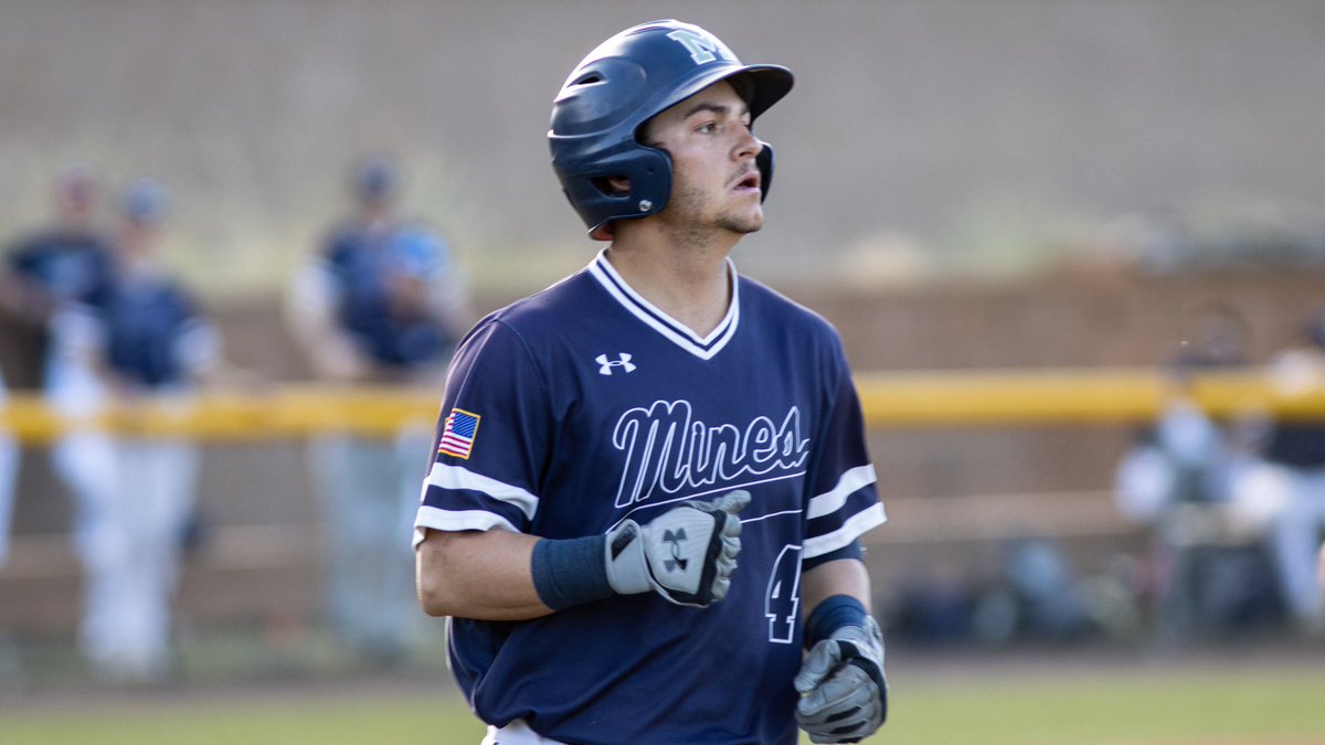 Mines Baseball tweet media