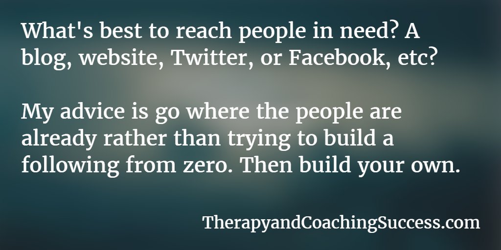 Therapists often try from 0. Use what's already there. bit.ly/1LyJfBz