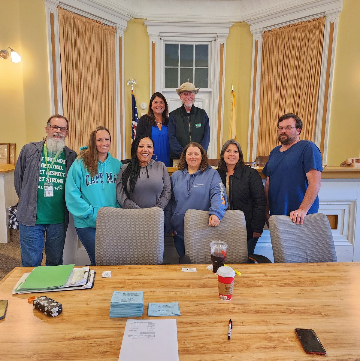 Cyber_Trout's tweet photo. The amount of work our local put into this was rewarded today. Not only did our MOA pass by a resounding number, but the people who thanked us for all our hard work, was by far the highlight of our day.
#UnionStrong
#AFSCME3596
#AFSCME
#AFSCME63 https://t.co/aGaycjbOjV