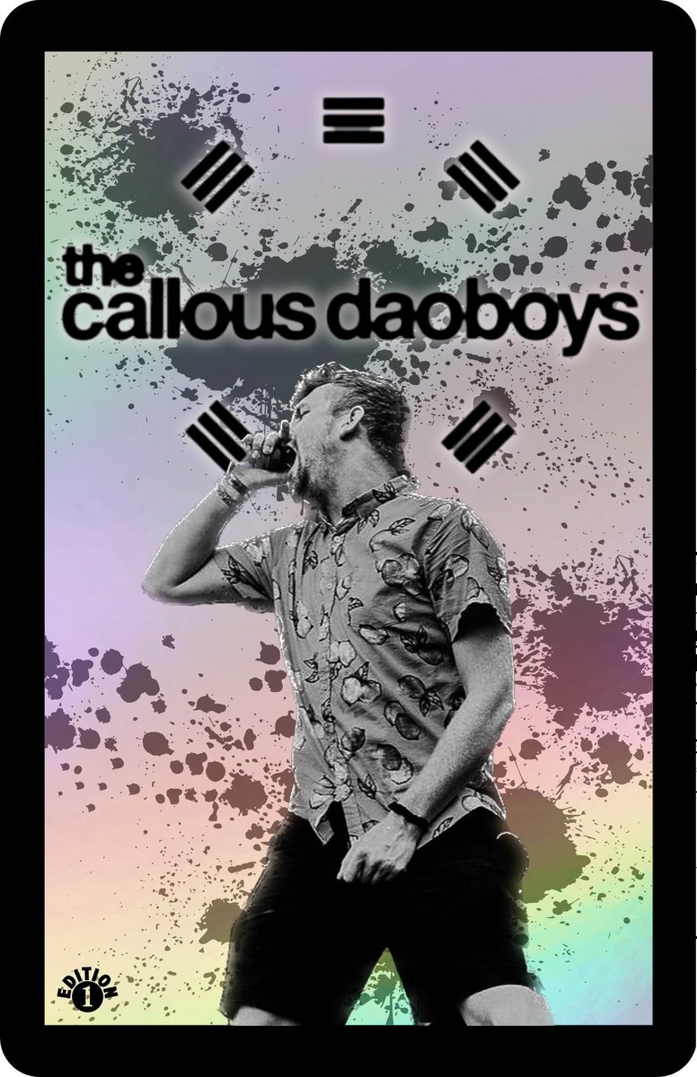 The @callousdaoboys Bamboozlefest CCG “Bamboozled” 1st edition Carson holographic.