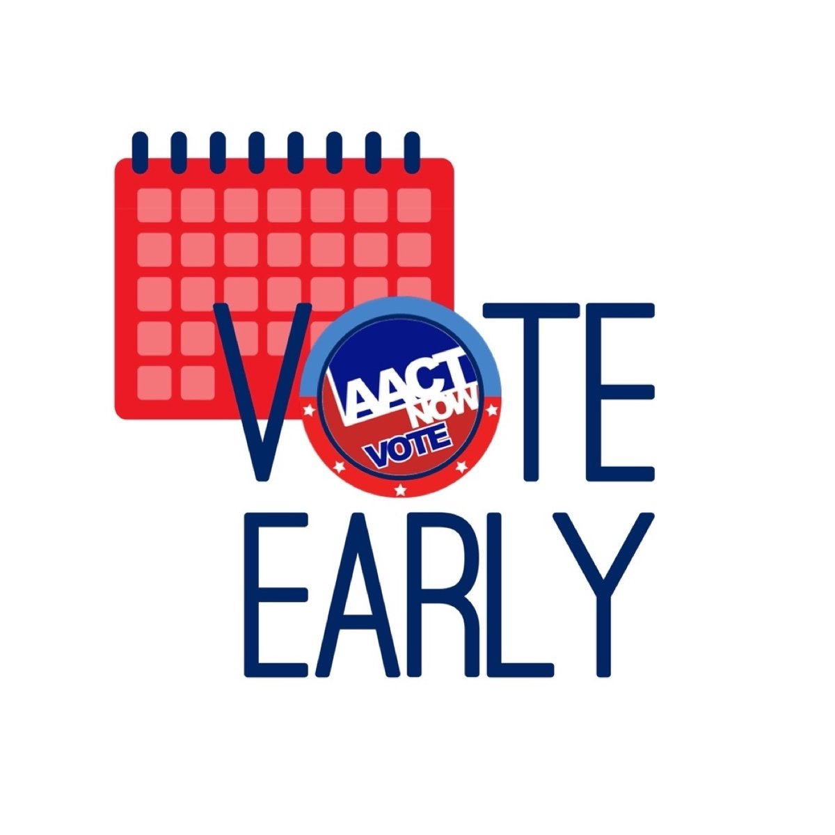 AACTNOW's tweet photo. EARLY VOTING IS HAPPENING NOW! Skip the crowd and make your voice heard today! 🗳 

Visit https://t.co/7vLdbdsxb5 to learn more about what you’ll need to bring to the polls and more! ✌🏼 https://t.co/kuoY7nmP8b