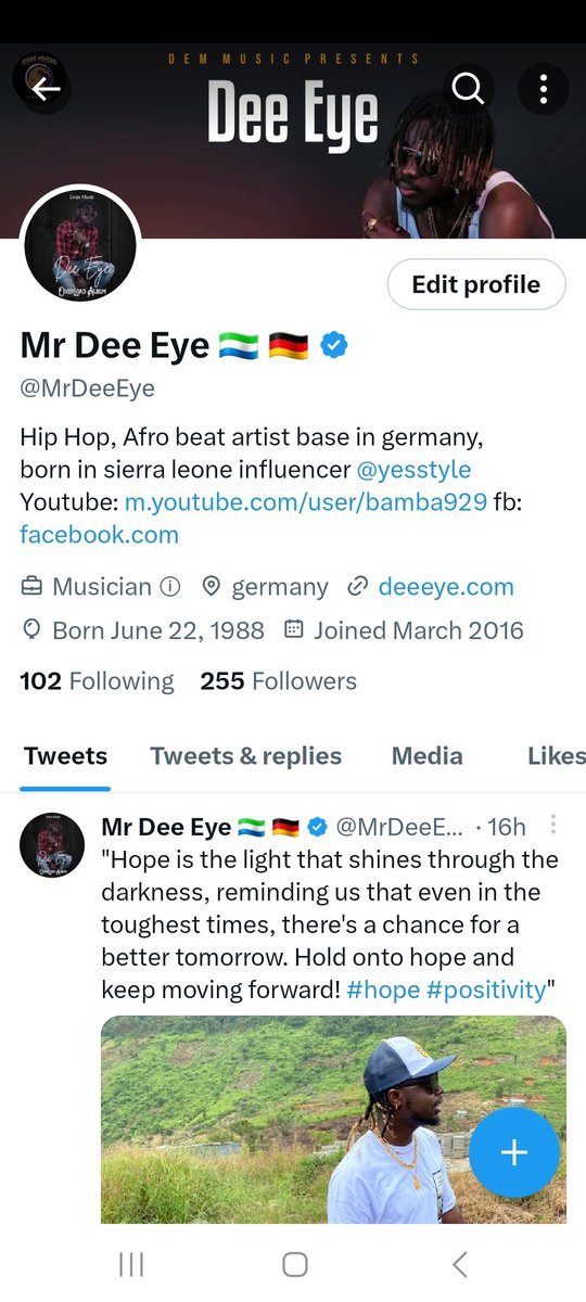 MrDeeEye's tweet photo. @premiumbusiness what wrong with my blue bag. I changed my profile picture, the bag disappeared. @elonmusk  what going on? https://t.co/JyMCrdPu70