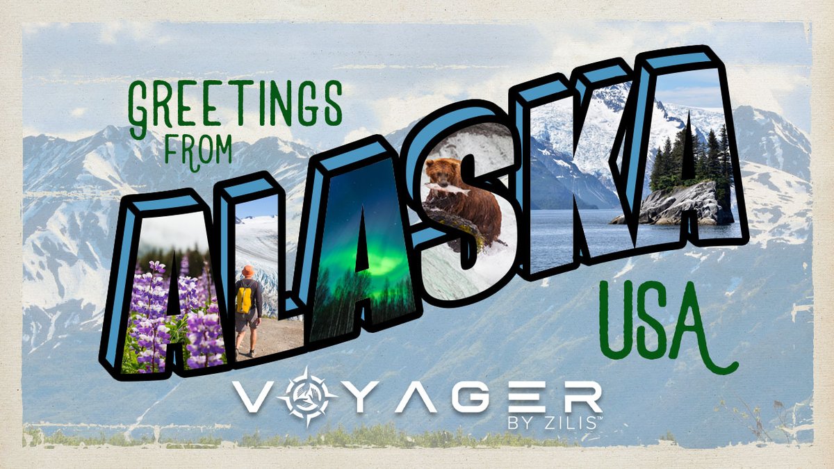 Greetings from Alaska! Stroll along the Tony Knowles Coastal Trail in Anchorage, see humpback whales in Mendenhall Lake, in Juneau, and visit the idyllic town of Ketchikan to be immersed into Alaskan indigenous culture! Visit VoyagerbyZilis.com to save on your adventure!