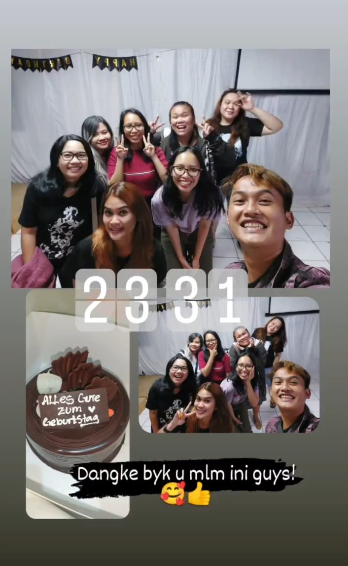 Call_me_Onty's tweet photo. HBD 2 my self sesi ke 2 dgn teman² CG GMS https://t.co/gFlptnp8yb