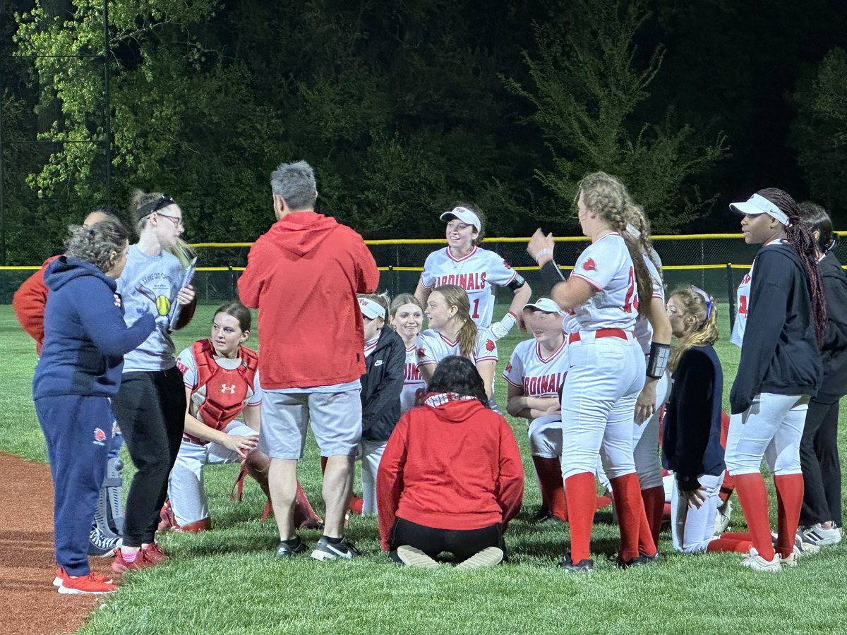 Under the lights <a href="/LadyCardsSball/">TWHS Cardinal Softball</a> with the 8-7 win vs <a href="/wkhs_softball/">WKHS Softball</a>! Great game and close to the end! #GoWolves #GoCards #WinTheDay #RollCards Home-run by #23 for the win!