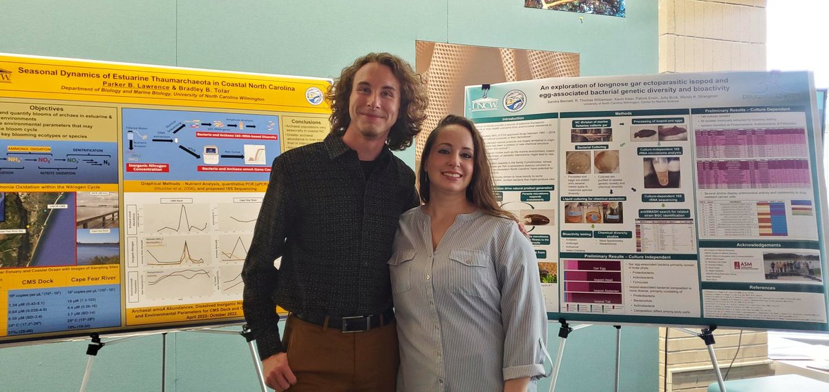 I was fortunate enough to be able to present my work adjacent to the lovely <a href="/wholigan461/">Sandra Dawn Bennett</a> again! This time at the <a href="/UNCW_CMS/">UNCW_CMS</a> poster session.