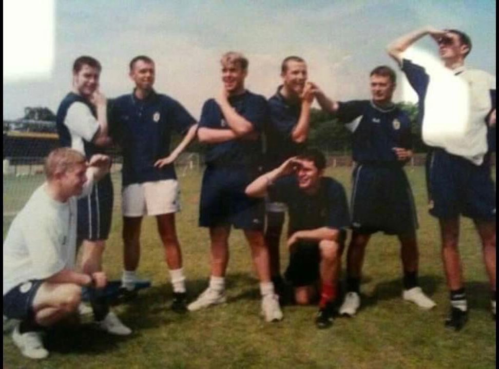 ritchiewils's tweet photo. Today marks 25 years of the SFA Community Programme in North Ayrshire. So many good people involved over the years and it was nice to catch up with some of them for lunch at The Ship in Irvine for some top class Steak Pie ⚽️🏴󠁧󠁢󠁳󠁣󠁴󠁿⚽️ https://t.co/cmkAMyvT0A