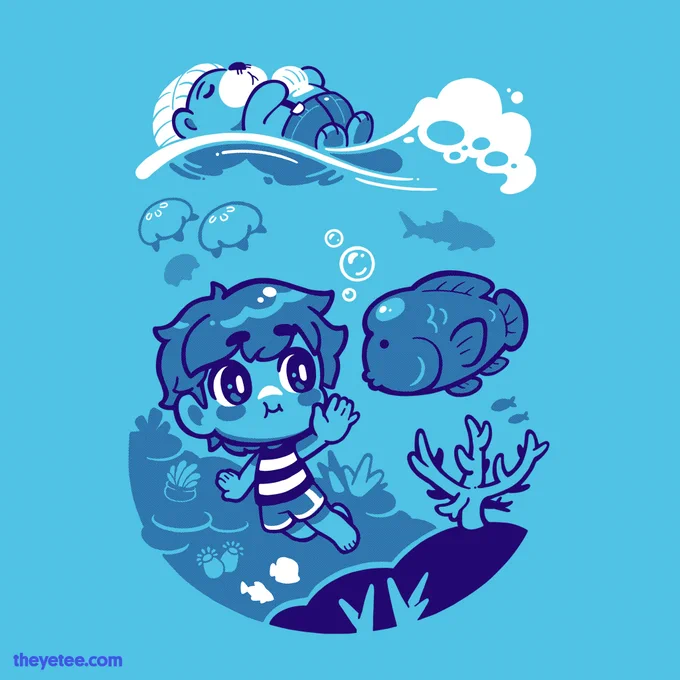 How low can you go? Designed by  and available thru April 30th! #sweatyfest theyetee.com