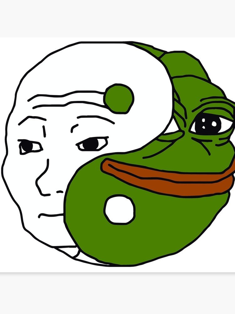 wojakcto's tweet photo. We are rooting for $PEPE to succeed. We will do well when the king of memes does well. #frogsoverdogs $WOJAK https://t.co/pbSUKXGmpT