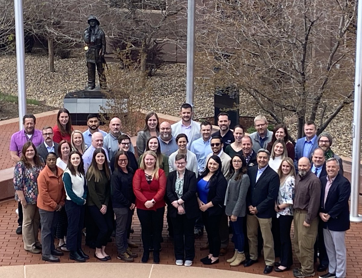 Congratulations to the 35 Colorado emergency management and public safety officials graduating from our National  Emergency Management Basic Academy today after completing more than 120 hours of course hours.