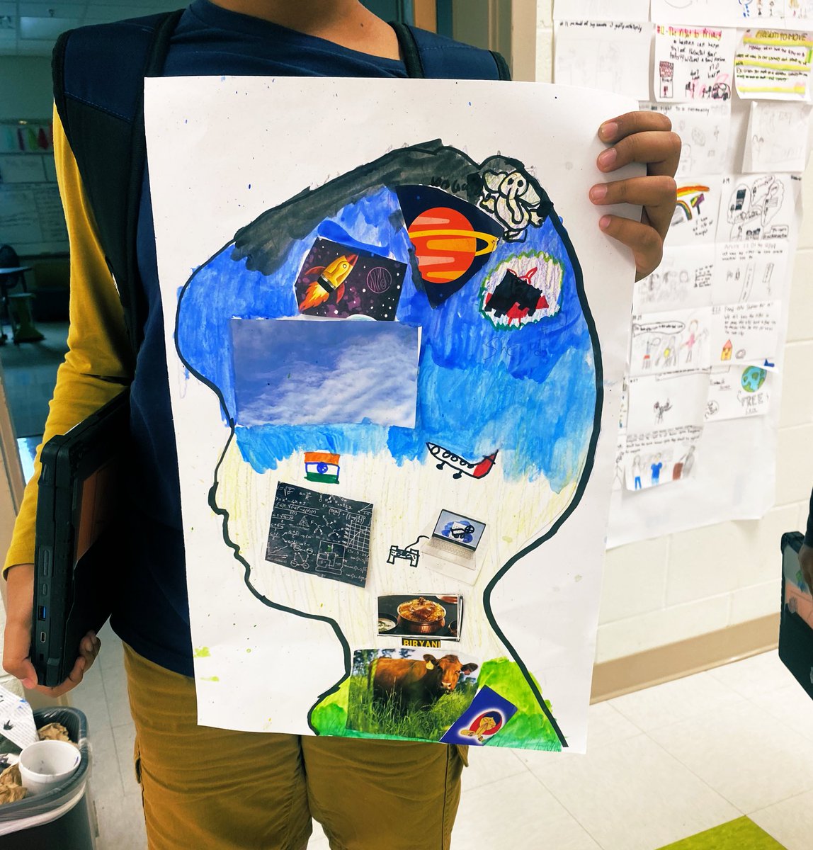Absolutely blown away by the results of the 5th grade identity project! They worked so hard and we’re so reflective. I’m so proud of them. <a href="/HortonsCreekES/">Hortons Creek ES</a> #hcesartday2023