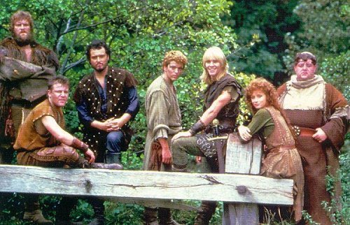 BoldOutlaw's tweet photo. If you haven’t seen Robin of Sherwood, the best TV adaptation of #RobinHood ever, it’s streaming on @BritBox_US and @Britbox_CA. The show premiered on April 28, 1984 and stars Michael Praed and Jason Connery, both as Robin Hood. #RobinofSherwood #classictv #tvfantasy #britishtv https://t.co/5zLnC13Vb5