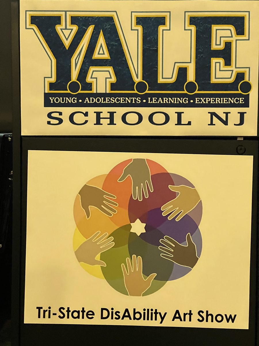 It’s been a long, rainy day with lots of driving but being here with <a href="/SpikesStudio/">Ms. Diaz</a> to represent <a href="/ArtEducatorsNJ/">AENJ</a> at the #TriStateDisabilityArtShow <a href="/yaleschoolnj/">Y.A.L.E. School NJ</a> and  seeing the faces of these amazing young artists makes it all worth it! <a href="/HVCentralHS/">HVCHS- Official Account</a> <a href="/HVRSD/">Hopewell Valley RSD - Official Account</a> <a href="/HVArtsEd/">Hopewell Valley Visual & Performing Arts</a> <a href="/EWRSDK12/">East Windsor Regional Schools</a>