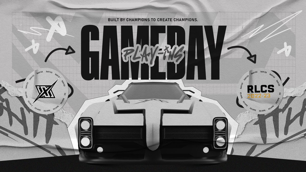 X13GG's tweet photo. [#X13RL Black]

The squad is back on the server and training time is over! Let's start our engines and make a deep run in the RLCS Spring Open!

Let's take our first step and make it to day 2! Our run begins in Pool A5!

⏰: 7PM EST
🎙️: @Jesse_Twinsalty
📺: IN REPLIES

#X13HYPE https://t.co/FHzYUGE3dg