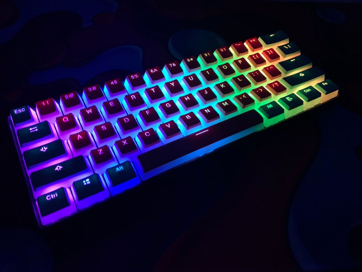 AlpheriorKeys's tweet photo. TWITTER!! :D ITS GIVEAWAY TIME!!! This time we're giving away our Miami V1 Pudding Keycap Set!💖 ITS SO CUTE😍 

To Enter:
 -Retweet &amp; Like 
-Follow us @AlpheriorKeys
-Comment a GIF 

Winner Chosen Sunday! 🥳🎉 https://t.co/czZhcwzeBF