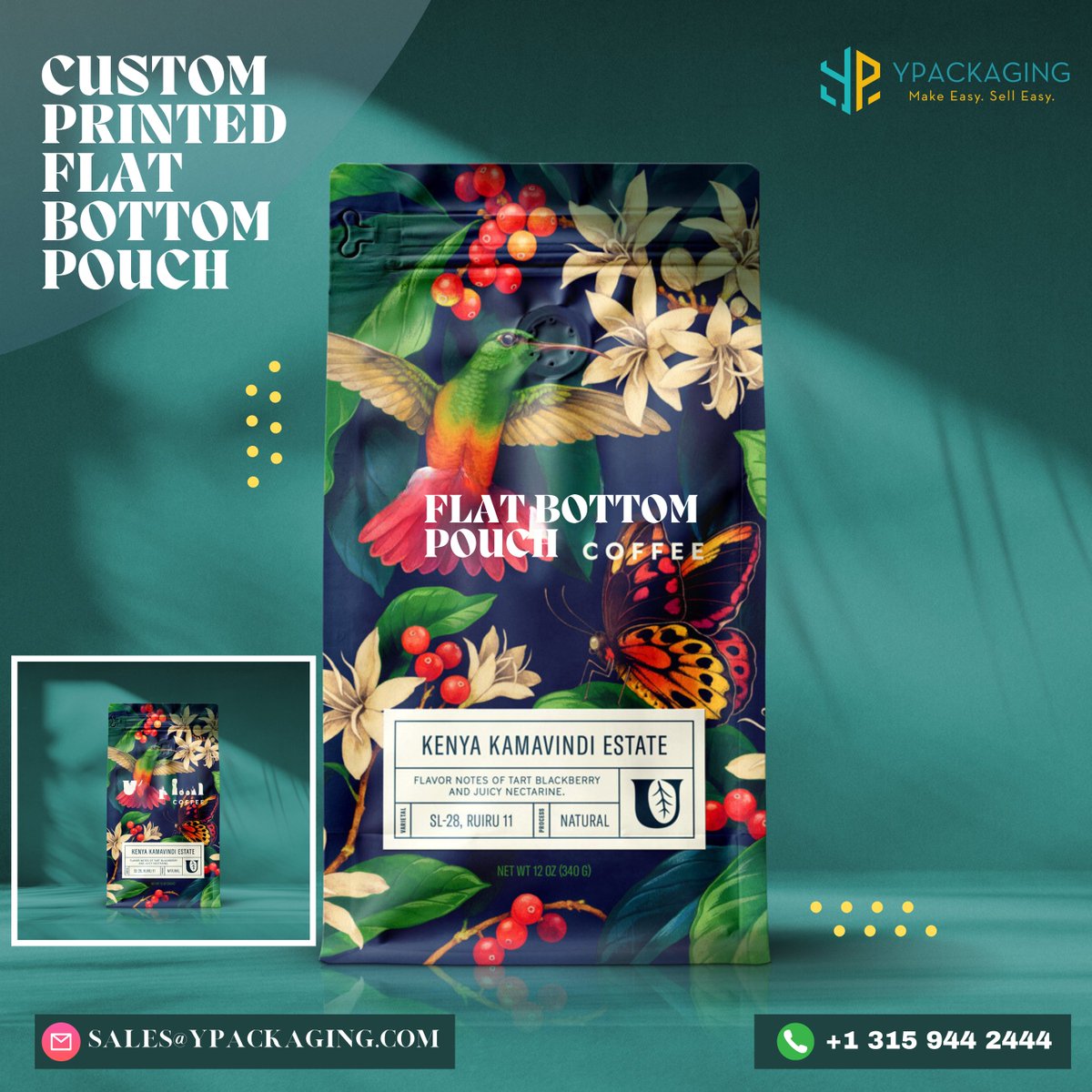 YPackaging_'s tweet image. Upgrade your packaging game with premium packaging that not only preserves the quality of your product but also stands out on the shelves. Choose packaging that reflects your brand and values!  visit our website 👉 ypackaging.com
#flatbottompouch