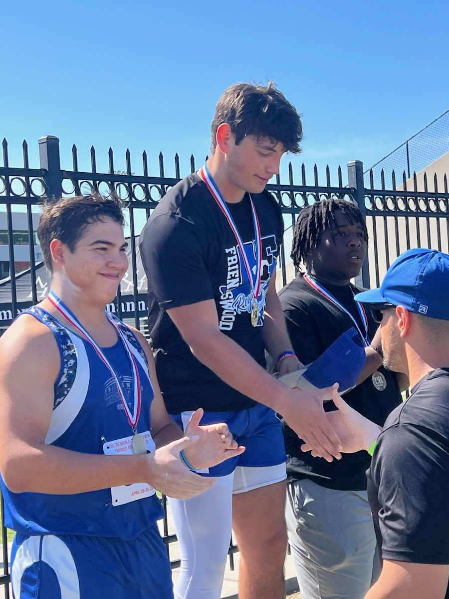 1-2 and back to Austin for the State Track and Field Championships. <a href="/BSchirck/">Brandon Schirck</a> the Region III shot champion and <a href="/AlbertOrta4/">Albert Orta</a> 2nd place state qualifier.