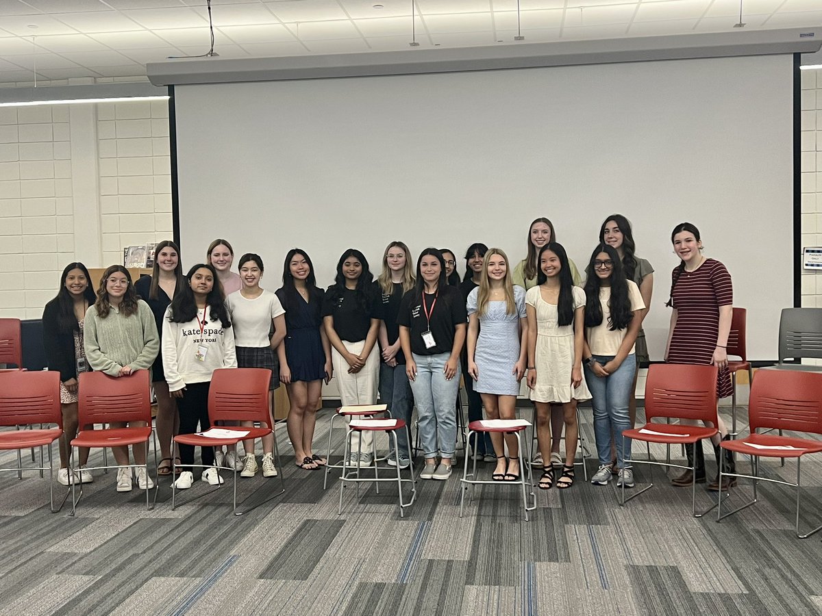 Congratulations to our new NEHS inductees! #GHS #NEHS