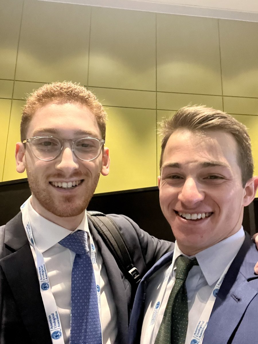 Matthew Rabinowitz, MD (@mj_rabinowitz) on Twitter photo From from Freshmen year roommates at <a href="/UMich/">University of Michigan</a> to presenters at #AUA2023. Someone check the water in West Quad it’s turning people into Urologists! <a href="/Micah_A_Levy/">Micah Levy</a> From from Freshmen year roommates at <a href="/UMich/">University of Michigan</a> to presenters at #AUA2023. Someone check the water in West Quad it’s turning people into Urologists! <a href="/Micah_A_Levy/">Micah Levy</a>