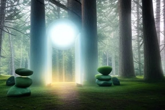The strange standing stones and portal to Shaymin’s Respite. Find out more on the latest episode of Grimm Madness Podcast, Episode 56 - Shaymin’s Rise.