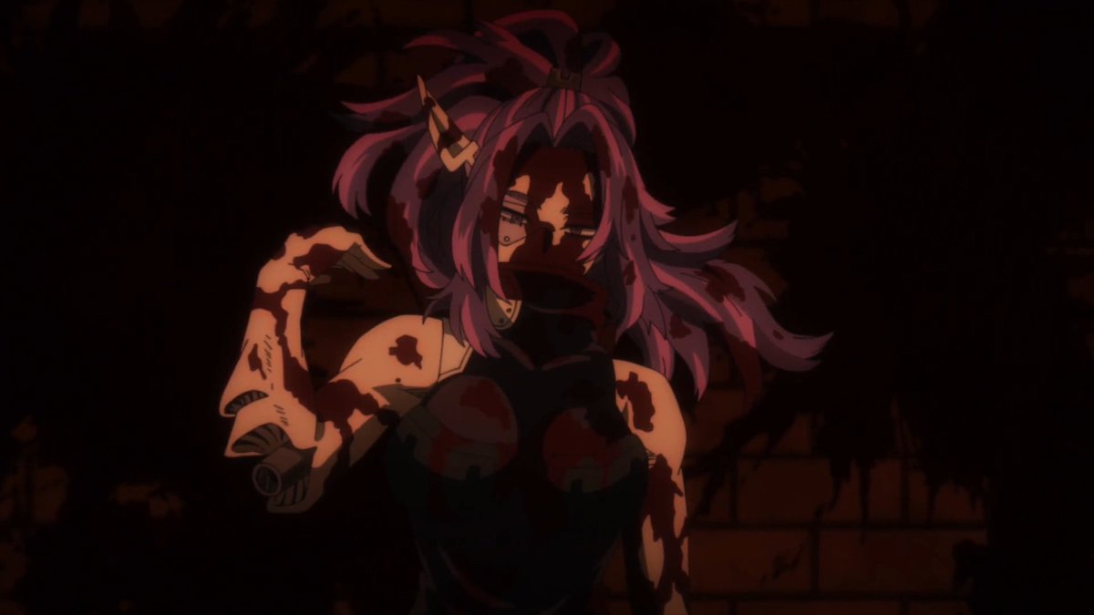 DeezLargeNuts's tweet photo. A redraw of one of Lady Nagant's assassinations showcased on Season 6, Episode 21 of My Hero Academia.

The left is the original shot, the right is my redraw.

Speedpaint: https://t.co/u3Agi74jao

#LadyNagant #MHA #MHASeason6 #MyHeroAcademiaSeason6 https://t.co/KdftWTxFSH
