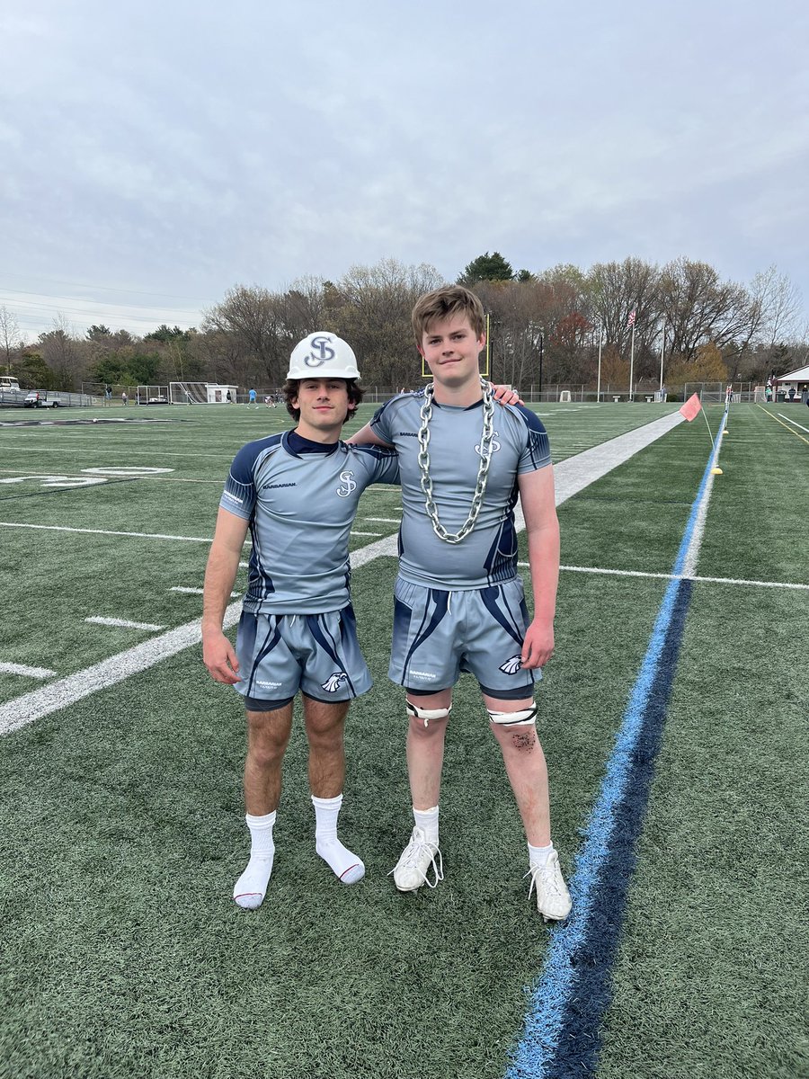 And the Eagles win at Chelmsford 45-12! Our Hardest Hitter of the Match is Nick Fietze and our Man of the Match is Jameson Curran! #SJPRugby #PrepRugby #SJPAthletics