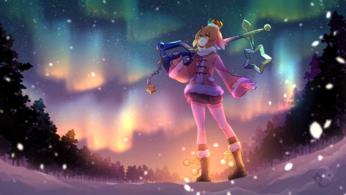 Glaceonshinyy's tweet photo. Alola!!! Les comparto la increible comisión que me hizo la maravillosa @linkaimane !! 

No se como expresar lo feliz que me siento de ver a mi querida Aile siendo dibujada por tan increible artista! Muchas gracias!!!!

#kingdomhearts #unioncross #art https://t.co/TuLpT3ZNKs