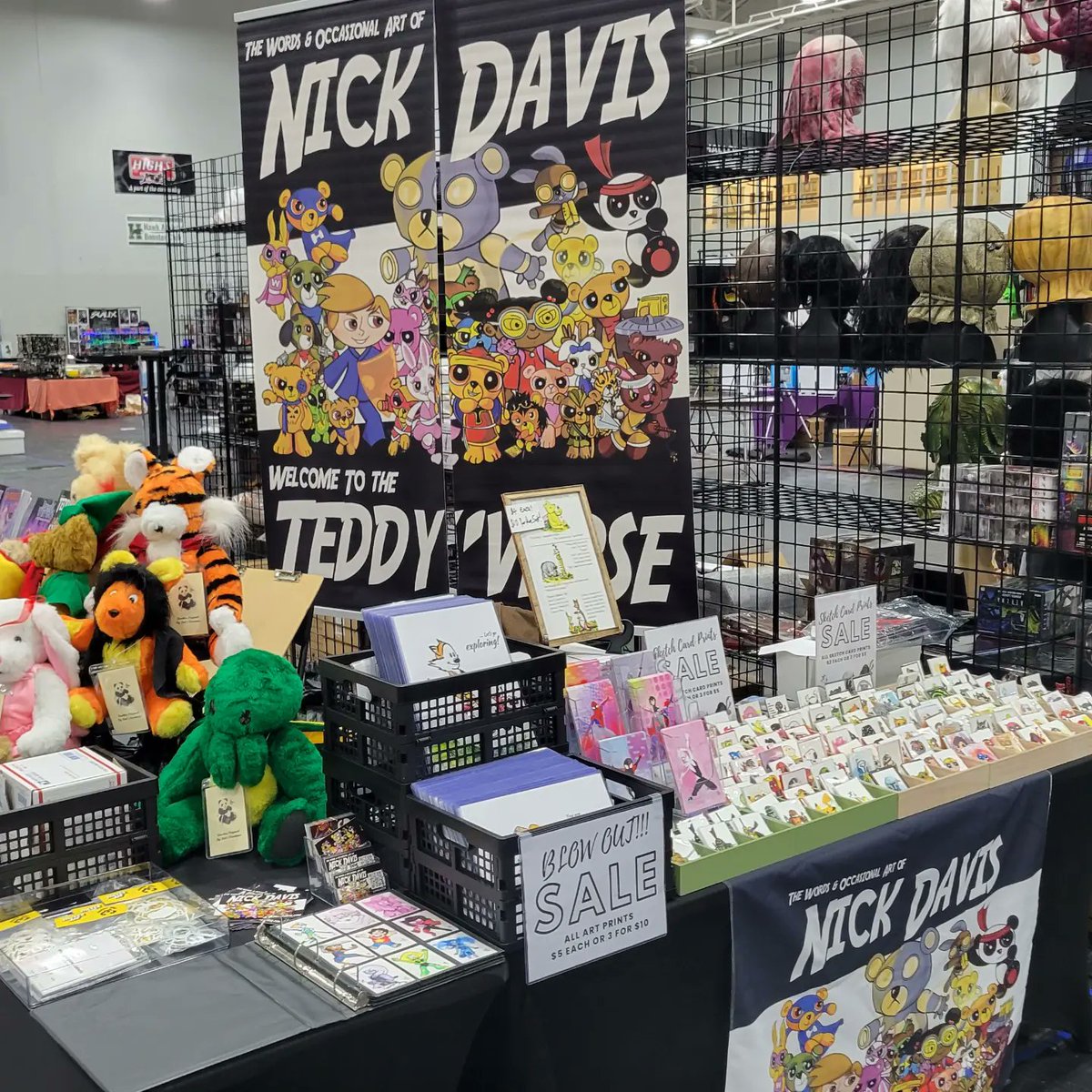 alt_world's tweet photo. Mostly set up for The #FourStateComicCon. I will finish off details tomorrow before the show kicks off 👍
@4statecomiccon #comics #comicscon #nightguardians @comicsworldpa https://t.co/ukQn525seF