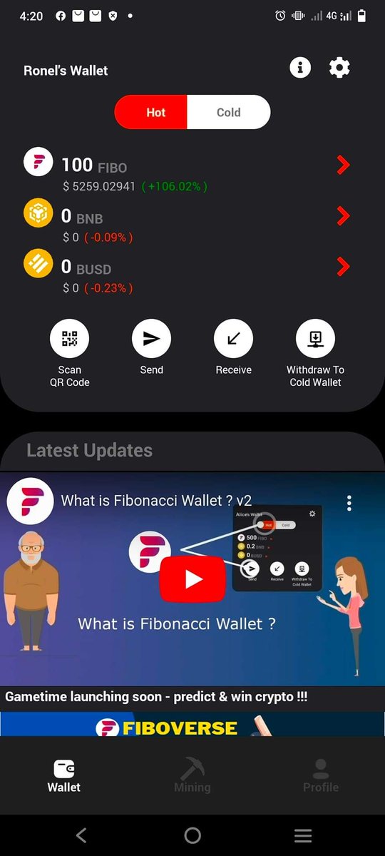 Maya_Pioneer's tweet photo. FIBO coin is developed to increase adoption of crypto currencies. To get free FIBO coins download Fibonacci Wallet.
Use my referral code - dalindez
https://t.co/kgvP7Fq3HE
#Crypto #fibonaccinetwork #fiboniacs https://t.co/86YPB2MXta