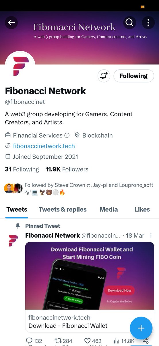 Maya_Pioneer's tweet photo. FIBO coin is developed to increase adoption of crypto currencies. To get free FIBO coins download Fibonacci Wallet.
Use my referral code - dalindez
https://t.co/kgvP7Fq3HE
#Crypto #fibonaccinetwork #fiboniacs https://t.co/86YPB2MXta