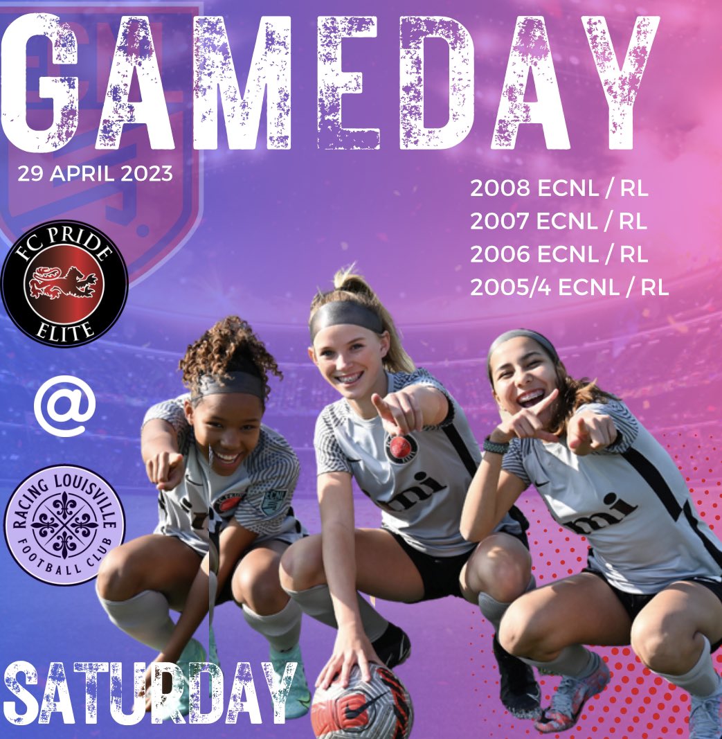 FCPGirlsEcnl's tweet photo. Away weekends don’t come any bigger than this weekend. We cross the KY state line Saturday to face @LouCityAcademy We wish you all luck on the field. #get3points https://t.co/3Q7gNquumS