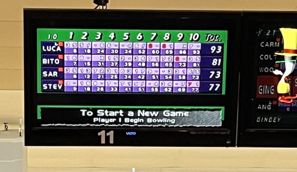 CoachBito's tweet photo. Did my two year old son beat me? Yes.*

*He used rails and bumpers https://t.co/8c0JxGWq4R