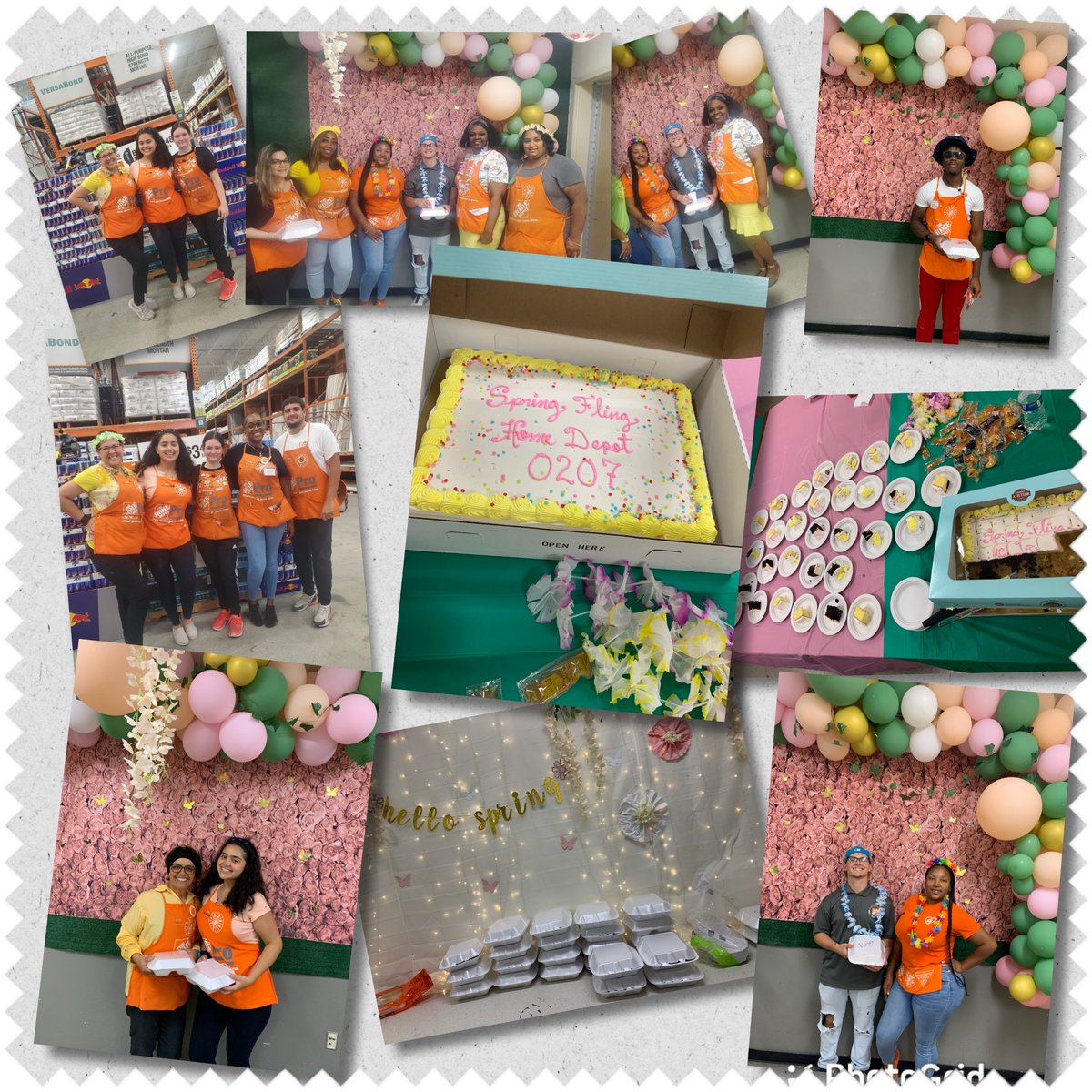 Day 5 Celebrating our front end and showing our appreciation… SPRING FLING 🌸🌼🌺🧡 Good food, drinks, and treats they’re all smiles