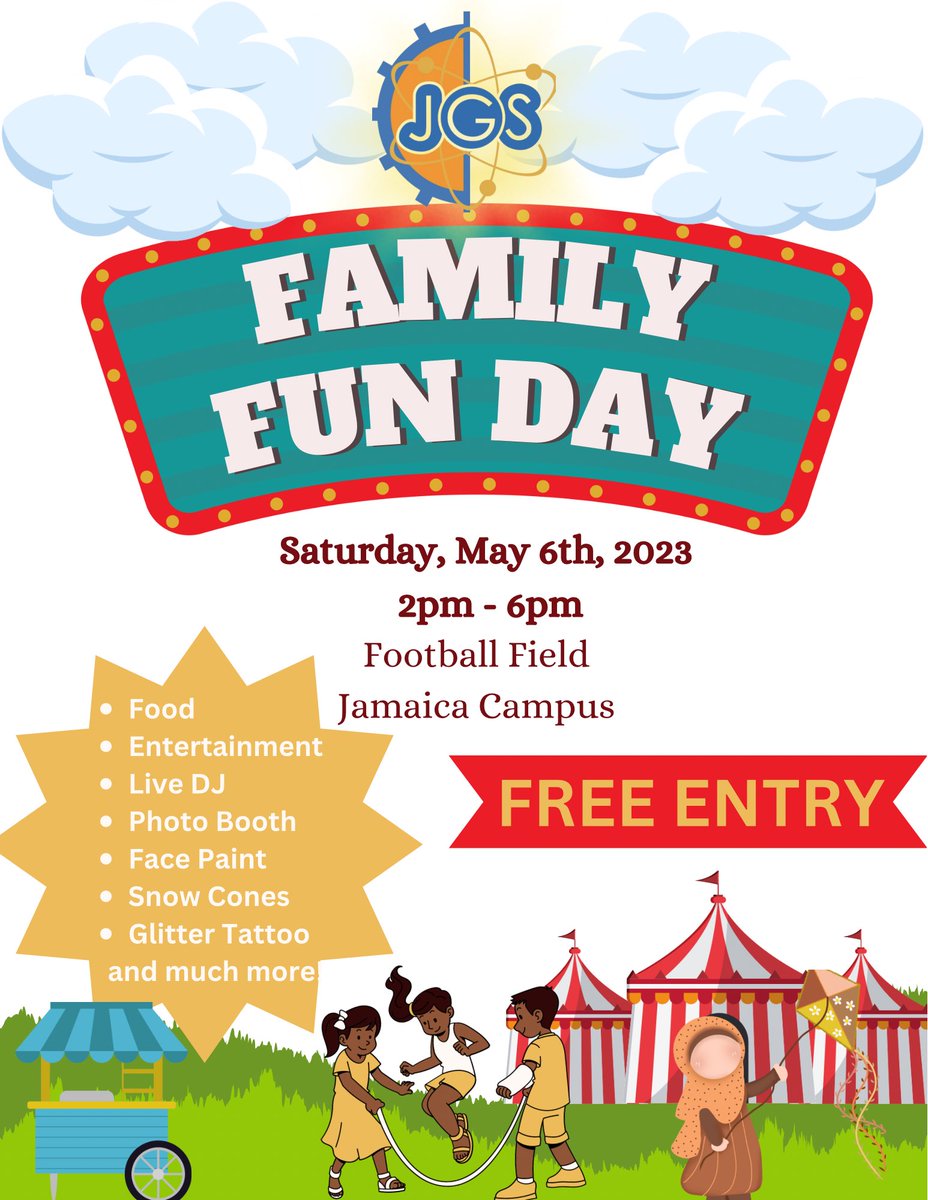 Join us Saturday May 6th for Family Day! We welcome all, as we celebrate our JGS community