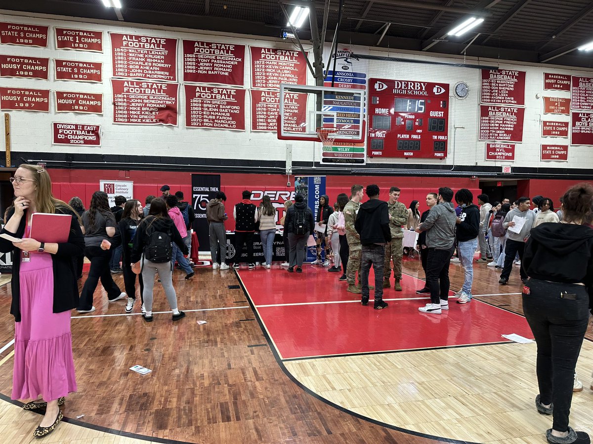 DreamBigDHS's tweet photo. DHS Career Fair 2023!
@DerbyRedRaider @RedRaiderCT https://t.co/R49SLJbnu1