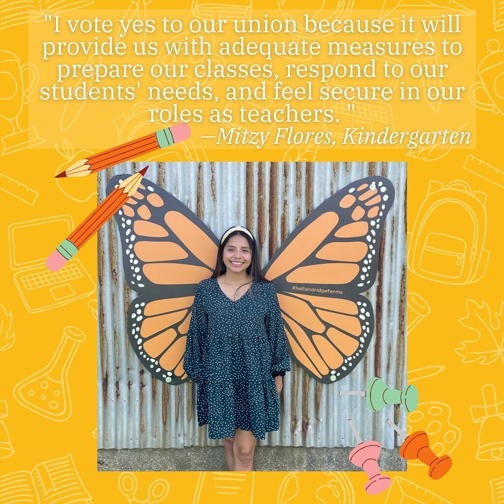 gugcsunion's tweet photo. Mitzy Flores is in 4 year of teaching. This is her 4th year at GUGCS. Mitzy believes a union will help increase consistency, inclusivity, and transparency for all students and educators. 

#gugcsunion #union #unionstrong #uft #uftnyc #unionstrong💪 #g… https://t.co/PntgClYSoU https://t.co/NnWf20qgmV
