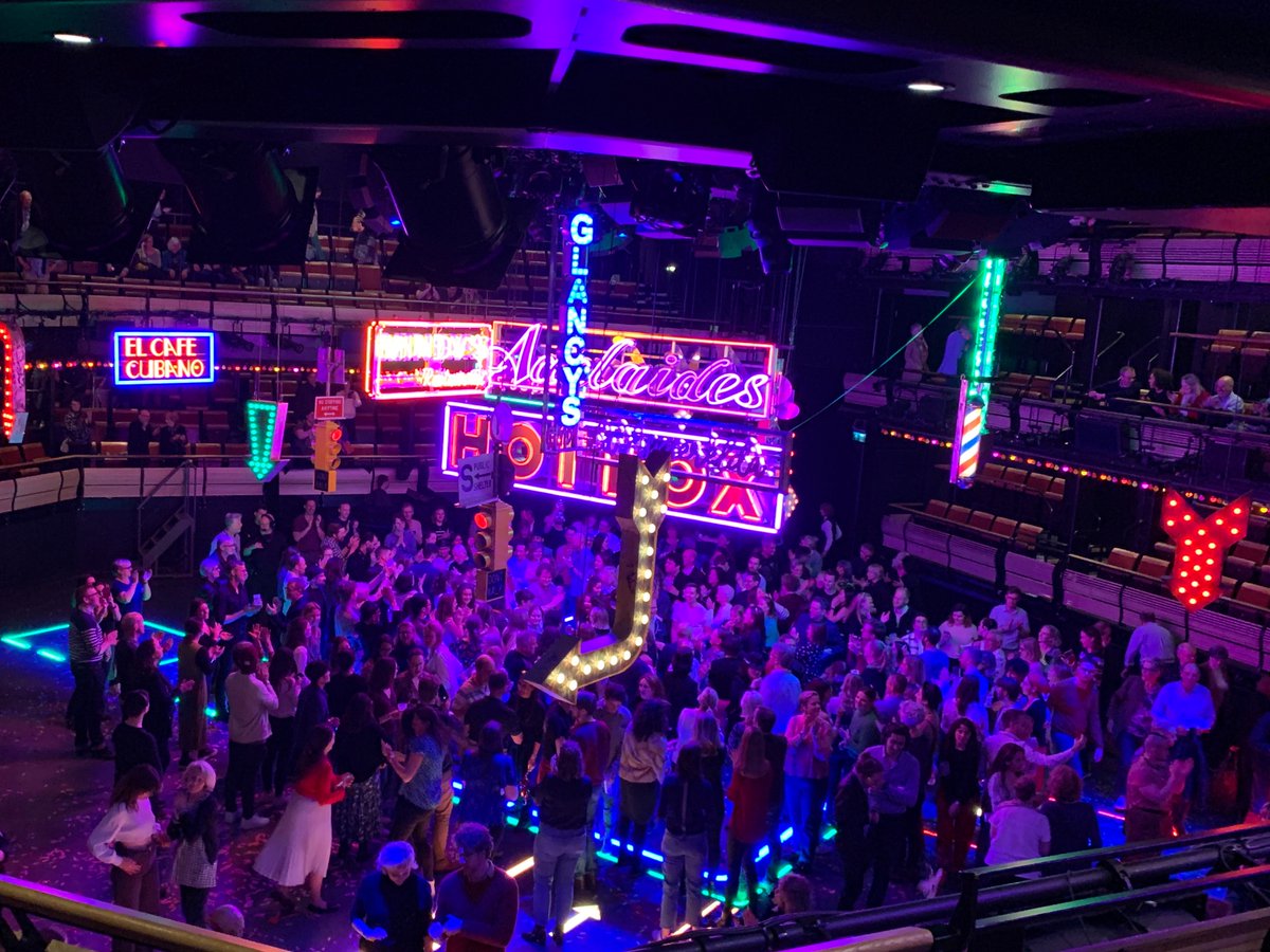 Guys &amp; Dolls <a href="/_bridgetheatre/">Bridge Theatre</a> was pure joy &amp; pure entertainment. The best theatre I can remember seeing in years! I cried at ‘sit down you’re rocking the boat’ it was so good  ⭐️⭐️⭐️⭐️⭐️