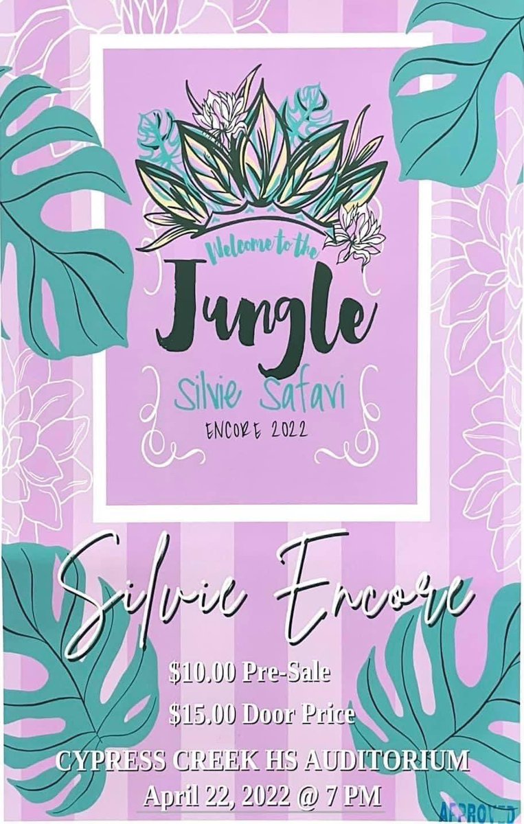 📣 ATTENTION future Cougars! 🔜Don’t miss our HMS Step team, The Royal Queenz, perform at the Cy-Creek Silverados Spring Show at 7pm tonight!