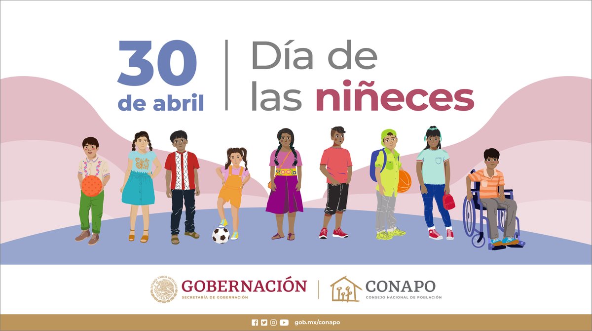 CONAPO_mx's tweet photo. Este #30DeAbril recordemos que niñas y niños tienen derecho a una crianza respetuosa, llena de amor y protección. Conocer sus sentimientos y necesidades contribuye a un crecimiento físico y mental, saludable y armonioso.

@SEGOB_mx @GabrielaRodr108 @SIPINNA_MX @SEP_mx @CONAFE_mx https://t.co/Z5hh1RDdw4