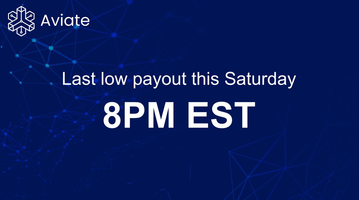 Aviate Protocol tweet media