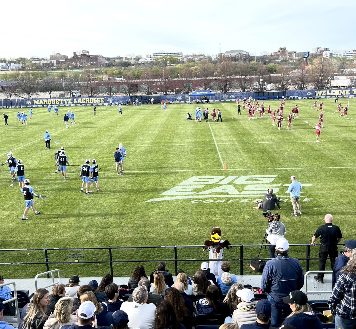 avamaresMU's tweet photo. In 10 minutes, @MarquetteMLax will face-off against Denver in its final regular season game of the 2023 campaign. 

Follow this thread for live updates @MUWireSports https://t.co/X81S6ge9jV