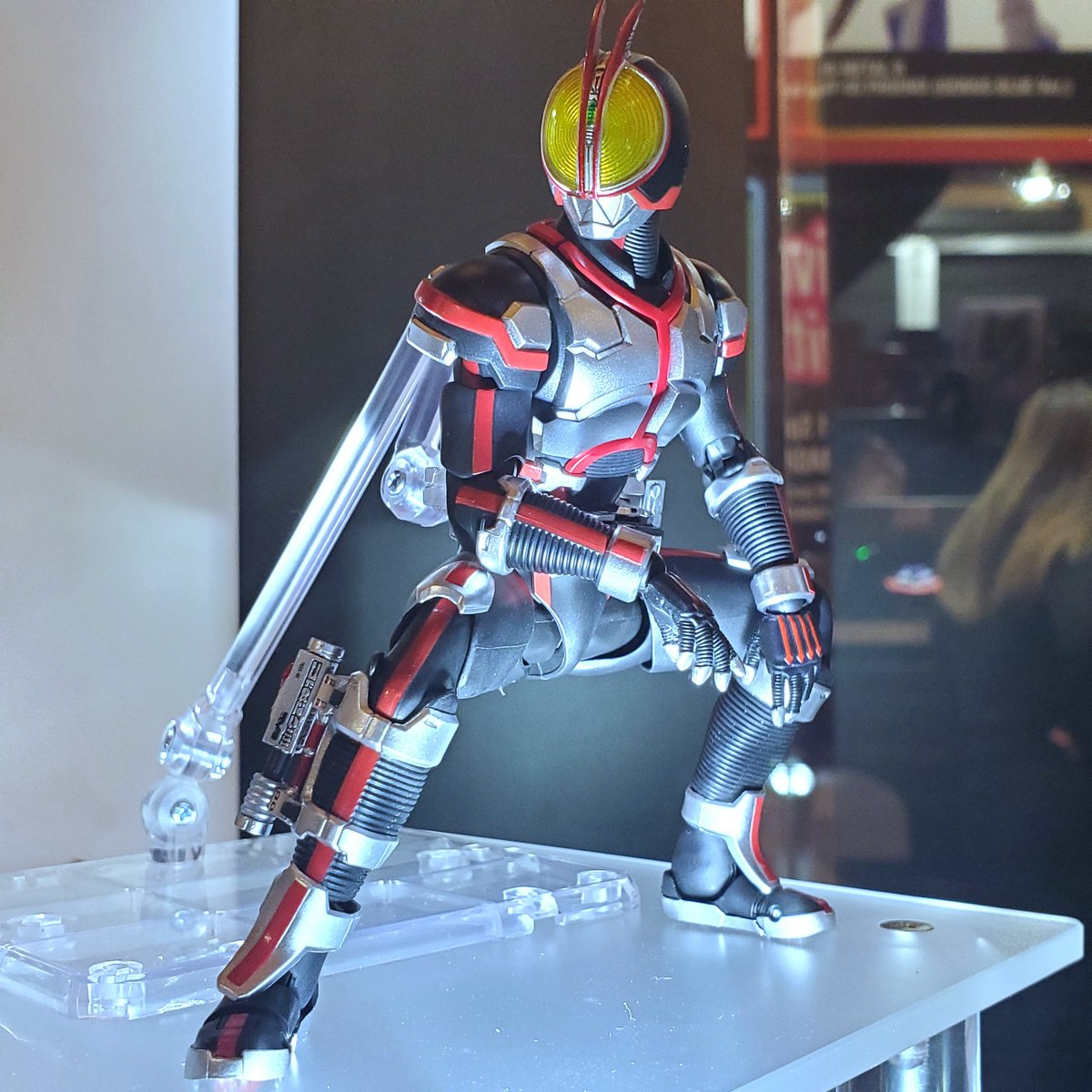 S.H.Figuarts Kamen Rider Faiz  -Shinkocchou Seihou- makes an appearance at Tamashii Nations World Tour in New York!
.
.
.
.
#TamashiiNationsWorldTour #TamashiiNations #MaskedRider #KamenRider #Tokusatsu