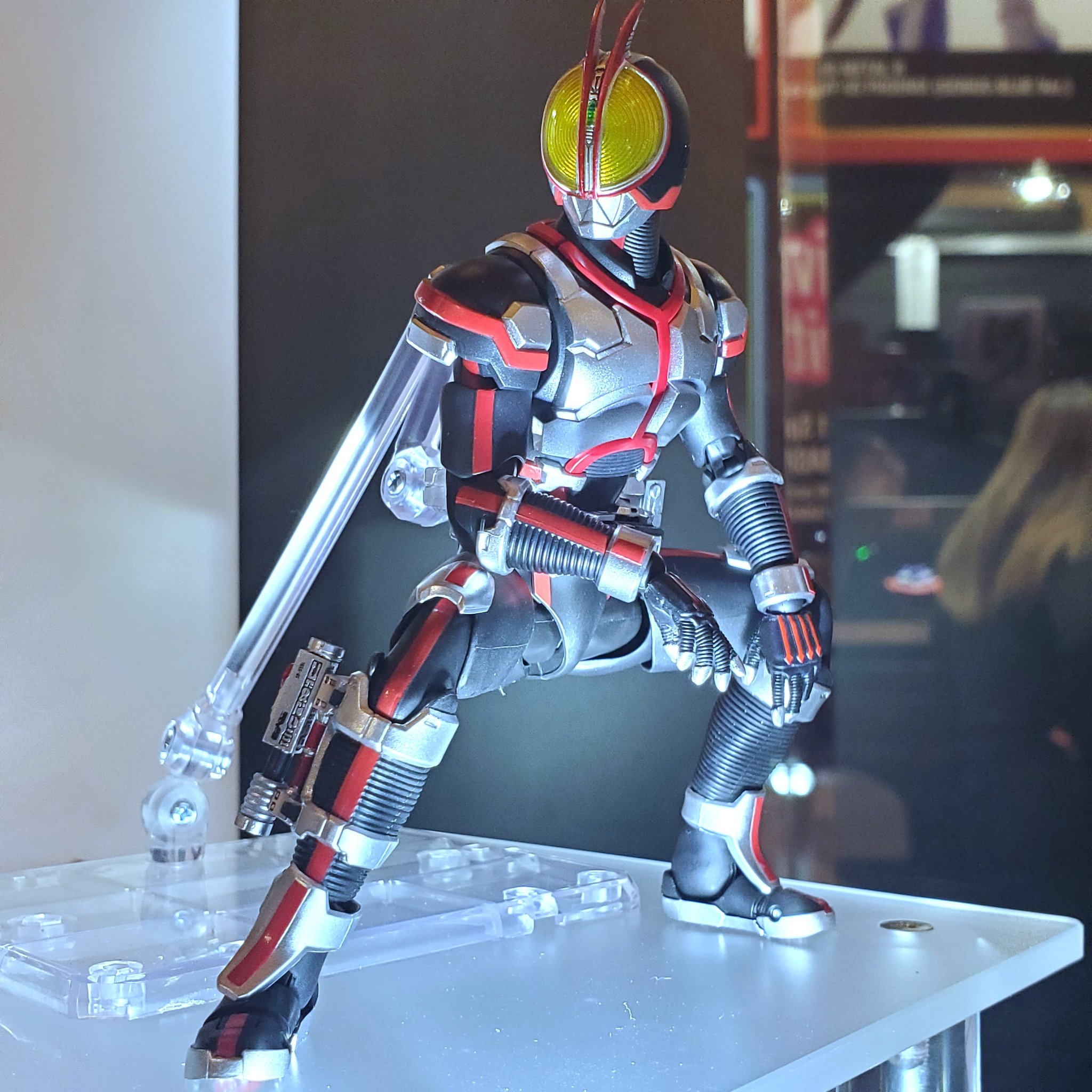 特撮 SOUCHO KUSHENSHI MASKED RIDER FAIZ Amazon.com: Bandai Souchaku-Henshin Kamer Masked Rider DX
