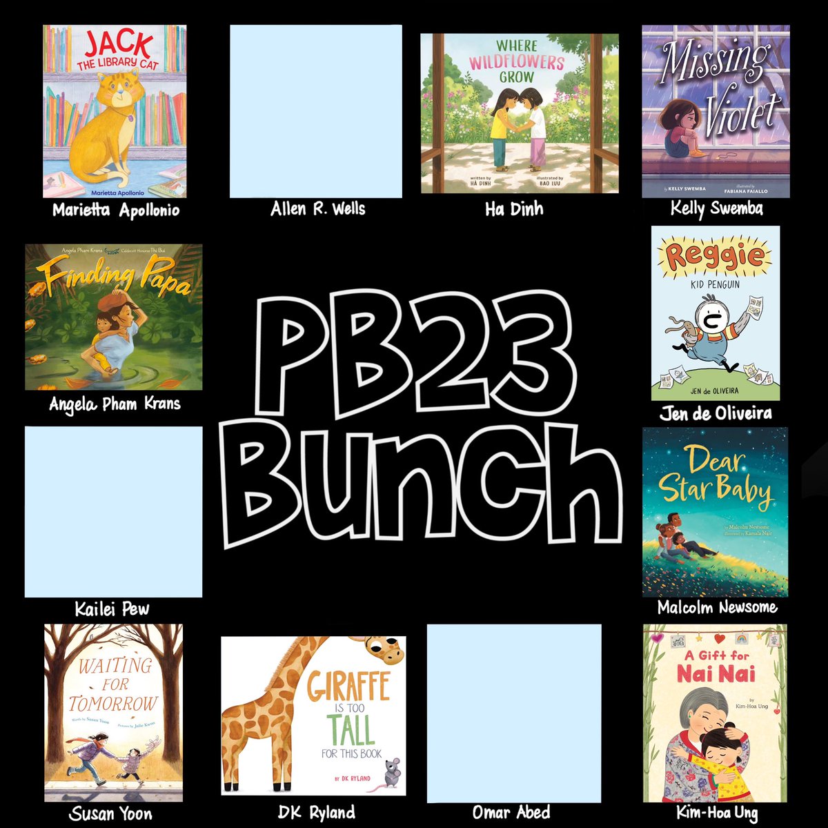 PB23Bunch's tweet photo. Today is the last day for @BNBuzz’s #BNPreorder25 sale! 

Use code: PREORDER25 for 25% off.

Please see 🧵 for direct links to our books. 

Thank you for supporting @mar_illustrates, @jendeoart, @HelloMrsDinh, @angelakrans, @RylandDk, @susansyoon, @KaileiPew, @AutumnLeaflet! ❤️ https://t.co/xsQOXLh2Qm