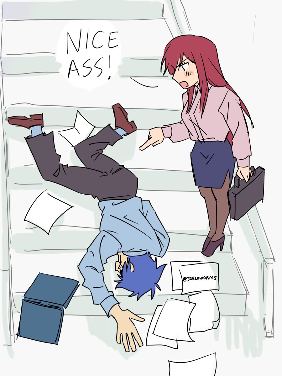 jerzaworms's tweet photo. modern au jerza https://t.co/MlVZ8N58Sc